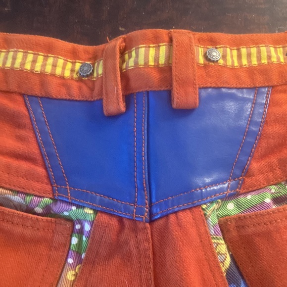 Major Damage high waisted multi-color pants - Picture 6 of 8